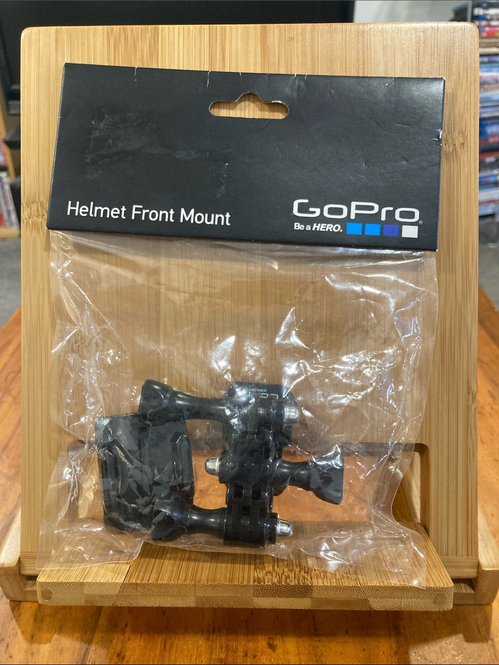 GoPro Helmet Front Mount Black Accessory